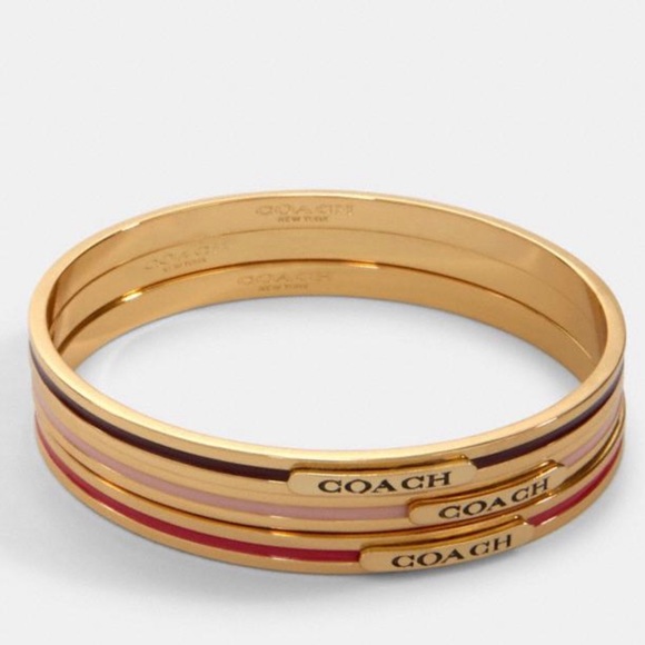 Coach Bangles Set of 3 - Picture 1 of 3